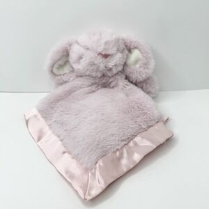 Parents Choice Idea Nuova Pink Bunny Rabbit Plush Lovey Security Blanket Satin